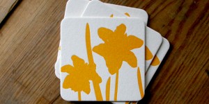 Daffodil Coasters