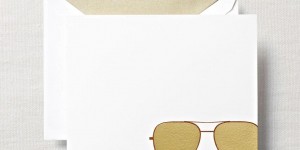 (SOLD OUT) Aviator Flat Notes & Lined Envelopes